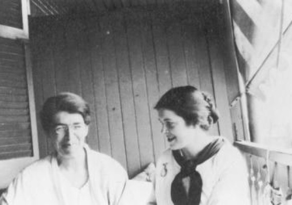 Martha May Eliot and Ethel Collins Dunham